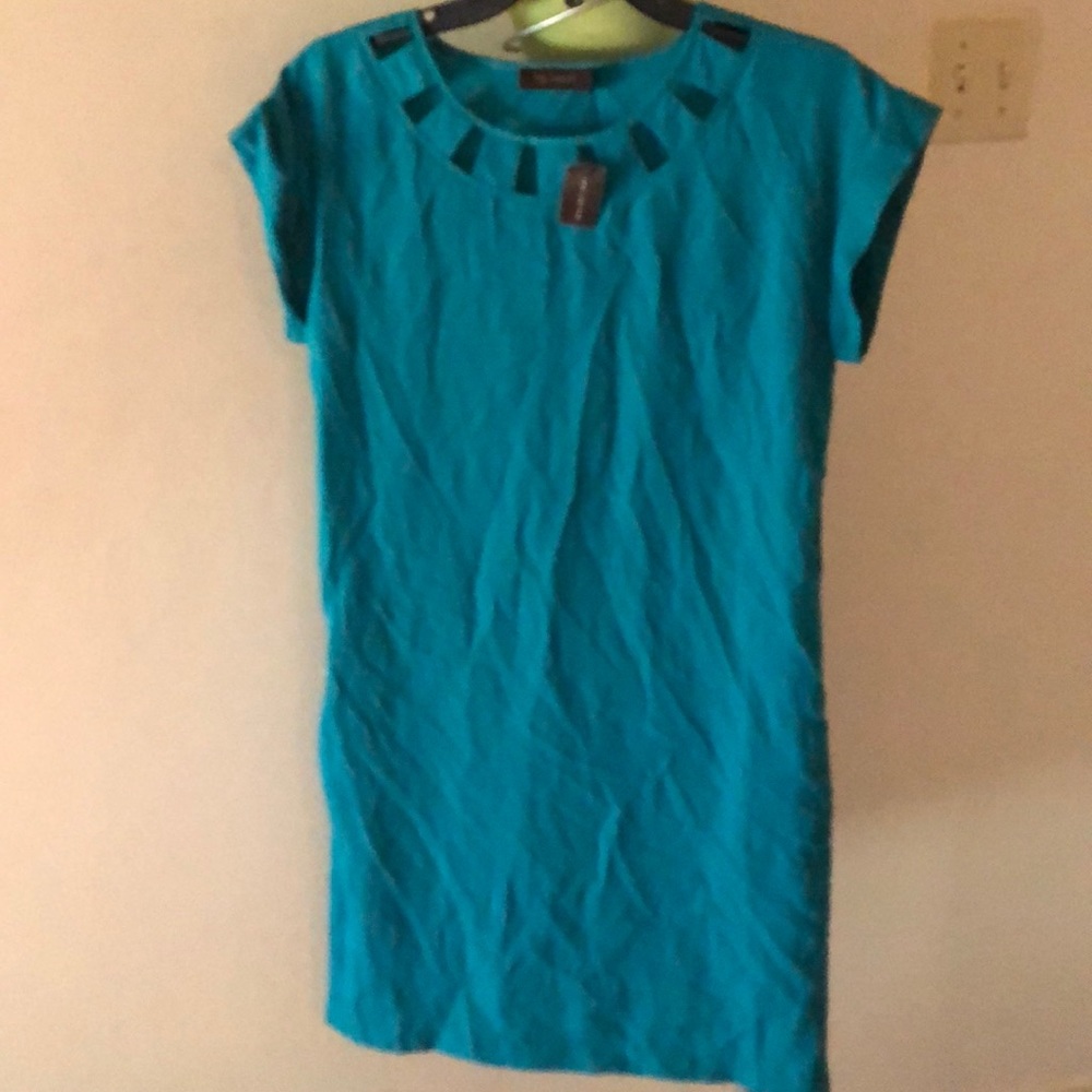 Teal dress